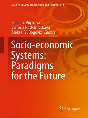 cover image of Socio-economic Systems